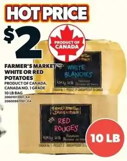 Zehrs Markets Farmer's Market white or red potatoes offer