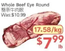 Ample Food Market Whole Beef Eye Round offer