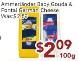 Ample Food Market Ammerländer Baby Gouda & Fontal German Cheese offer