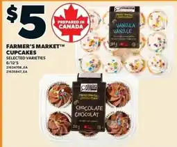 Zehrs Markets Farmer's Market cupcakes offer