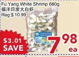 Yours Food Mart Fu Yang White Shrimp offer