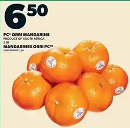 Loblaws PC mandarins offer