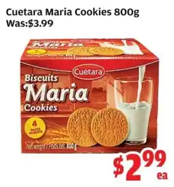 Top Food Supermarket Cuetara maria cookies offer