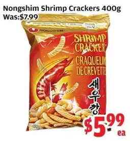 Top Food Supermarket Nongshim Shrimp Crackers offer