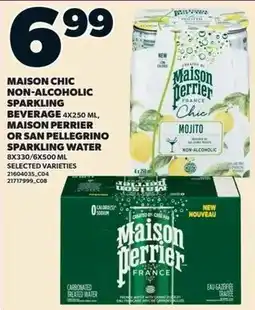 Zehrs Markets Maison Perrier sparkling water offer