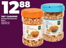Zehrs Markets T&T cashews offer