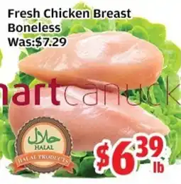 Top Food Supermarket Fresh Chicken Breast Boneless offer
