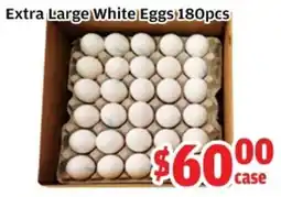 Top Food Supermarket Extra Large White Eggs offer