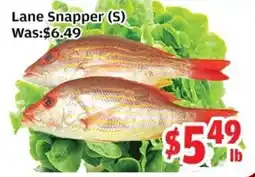 Top Food Supermarket Lane Snapper offer