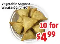 Top Food Supermarket Vegetable Samosa offer