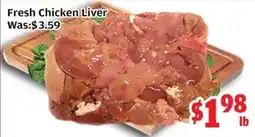 Top Food Supermarket Fresh Chicken Liver offer