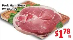 Top Food Supermarket Pork Ham Steak offer