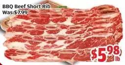 Top Food Supermarket BBQ Beef Short Rib offer