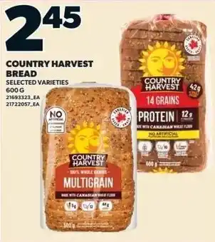 Country Harvest bread