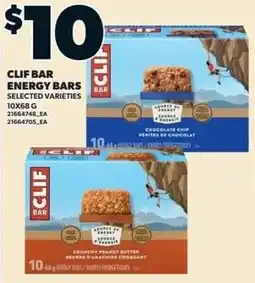 Zehrs Markets Clif bar energy bars offer