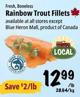 Farm Boy Rainbow Trout Fillets offer