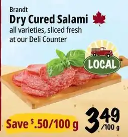 Farm Boy Brand dry cured salami offer