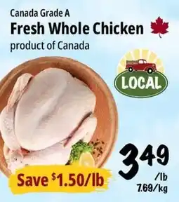 Farm Boy Fresh Whole Chicken offer