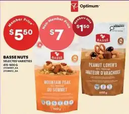 Zehrs Markets Basse nuts selected varieties offer