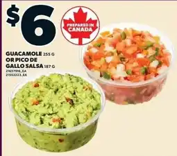 Zehrs Markets Guacamole or Pico de Gallo Salsa offer