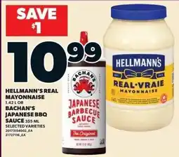 Zehrs Markets Hellmann's real mayonnaise offer