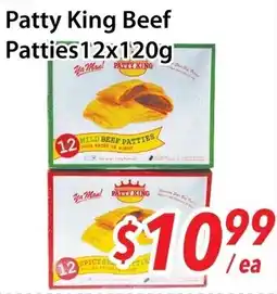 Bestco Food Mart Patty King Beef Patties offer
