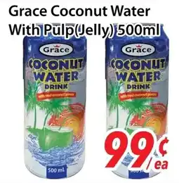Bestco Food Mart Grace coconut water with pulp(jelly) offer