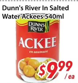 Bestco Food Mart Dunn's River Ackee offer