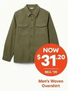 Zehrs Markets Men's Woven Overshirt offer