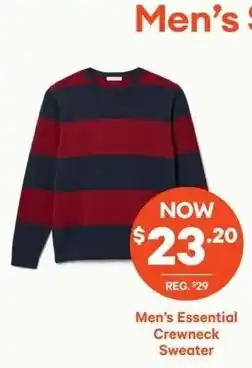 Zehrs Markets Men's Essential Crewneck Sweater offer