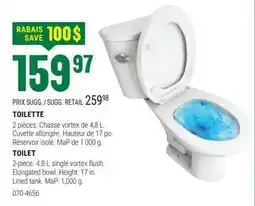 BMR Toilet offer