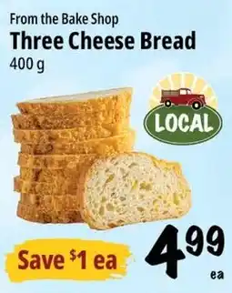 Farm Boy From the Bake Shop Three Cheese Bread offer