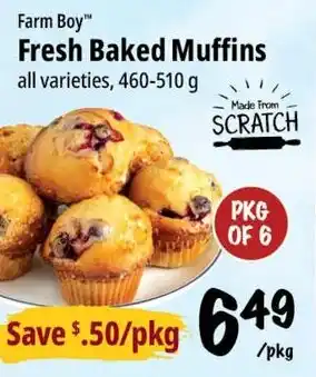 Farm Boy Farm Boy Fresh Baked Muffins offer