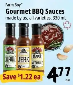 Farm Boy Farm Boy Gourmet BBQ Sauces offer
