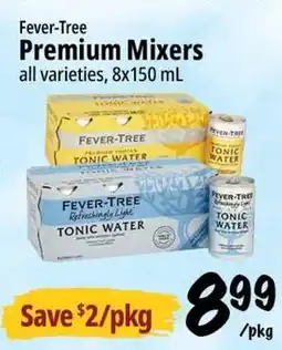 Farm Boy Fever-Tree Premium Mixers offer