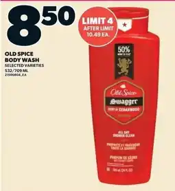 Zehrs Markets Old Spice body wash offer
