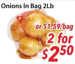 Bestco Food Mart Onions In Bag offer