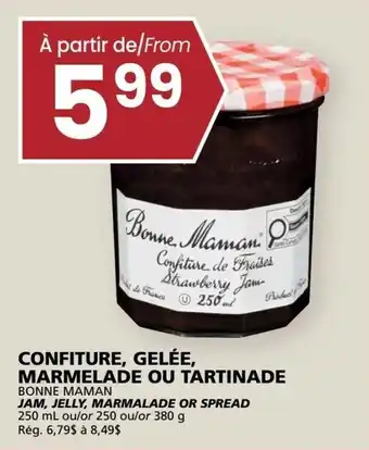 Bonne Maman jam