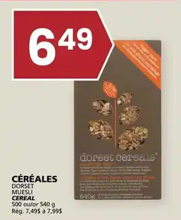 Rachelle-Bery Grocery Dorset muesli cereal offer