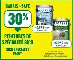 BMR Sico specialty paint offer
