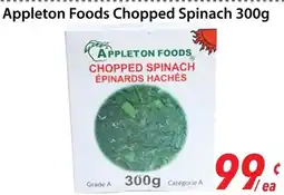 Bestco Food Mart Appleton Foods chopped spinach offer