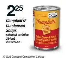 Zehrs Markets Campbell's condensed soups offer