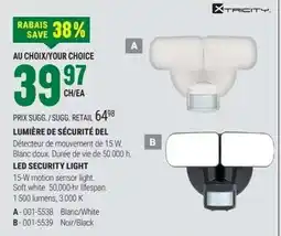 BMR Xtricity led security light offer