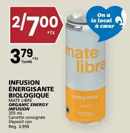 Rachelle-Bery Grocery Mate libre organic energy infusion offer