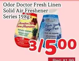 Fresh Value Odor Doctor Fresh Linen Solid Air Freshener offer