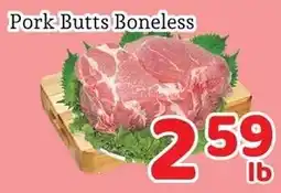 Fresh Value Pork Butts Boneless offer