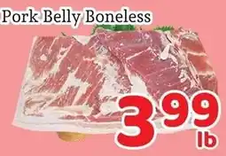 Fresh Value Pork Belly Boneless offer