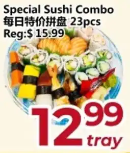 Asian Food Centre Special Sushi Combo offer