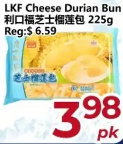 Asian Food Centre LKF Cheese Durian Bun offer