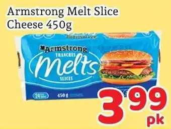 Armstrong melts slices